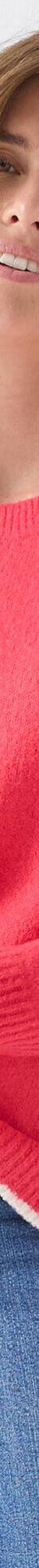 Pull bicolore en maille moelleuse  (rose) Pull bicolore en maille moelleuse  (rose)